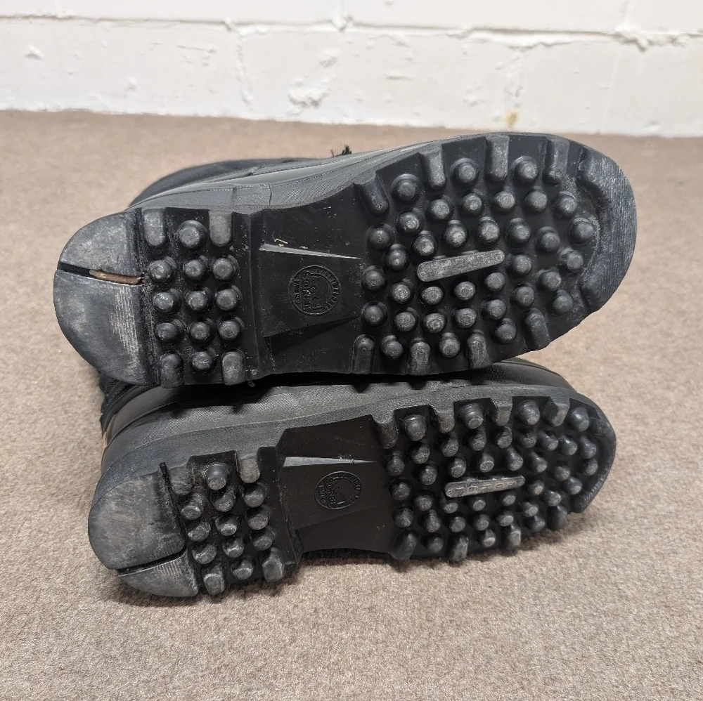 Sorel Kaufman Canada Black Winter Outdoor Snow Boots Women's Size 6